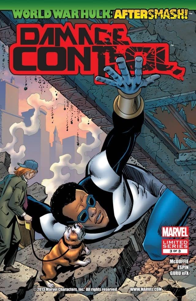 WWH Aftersmash: Damage Control #3 cover