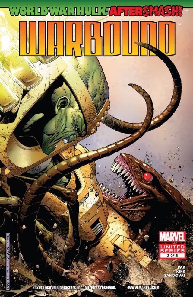 WWH Aftersmash: Warbound #3 cover