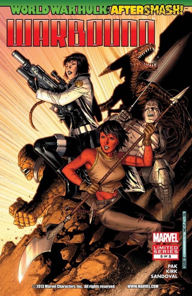 WWH Aftersmash: Warbound #5 cover