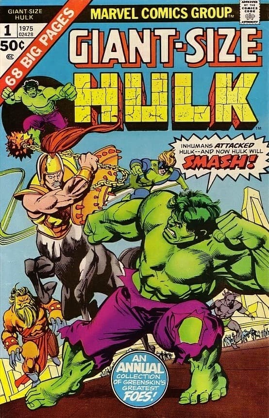 Giant-Size Hulk cover — © Marvel Comics
