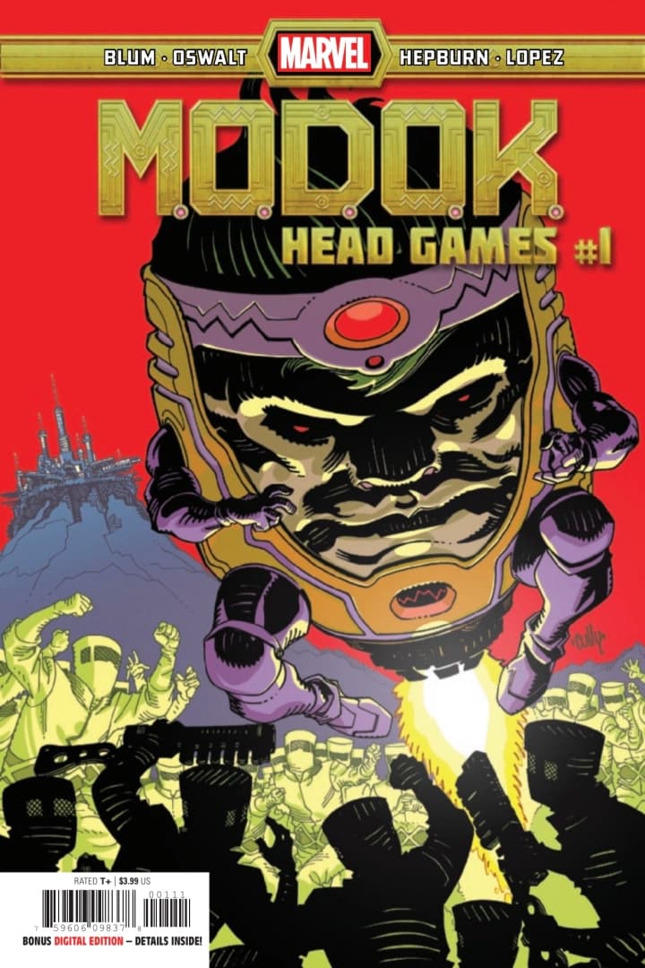 M.O.D.O.K.: Head Games #1 cover