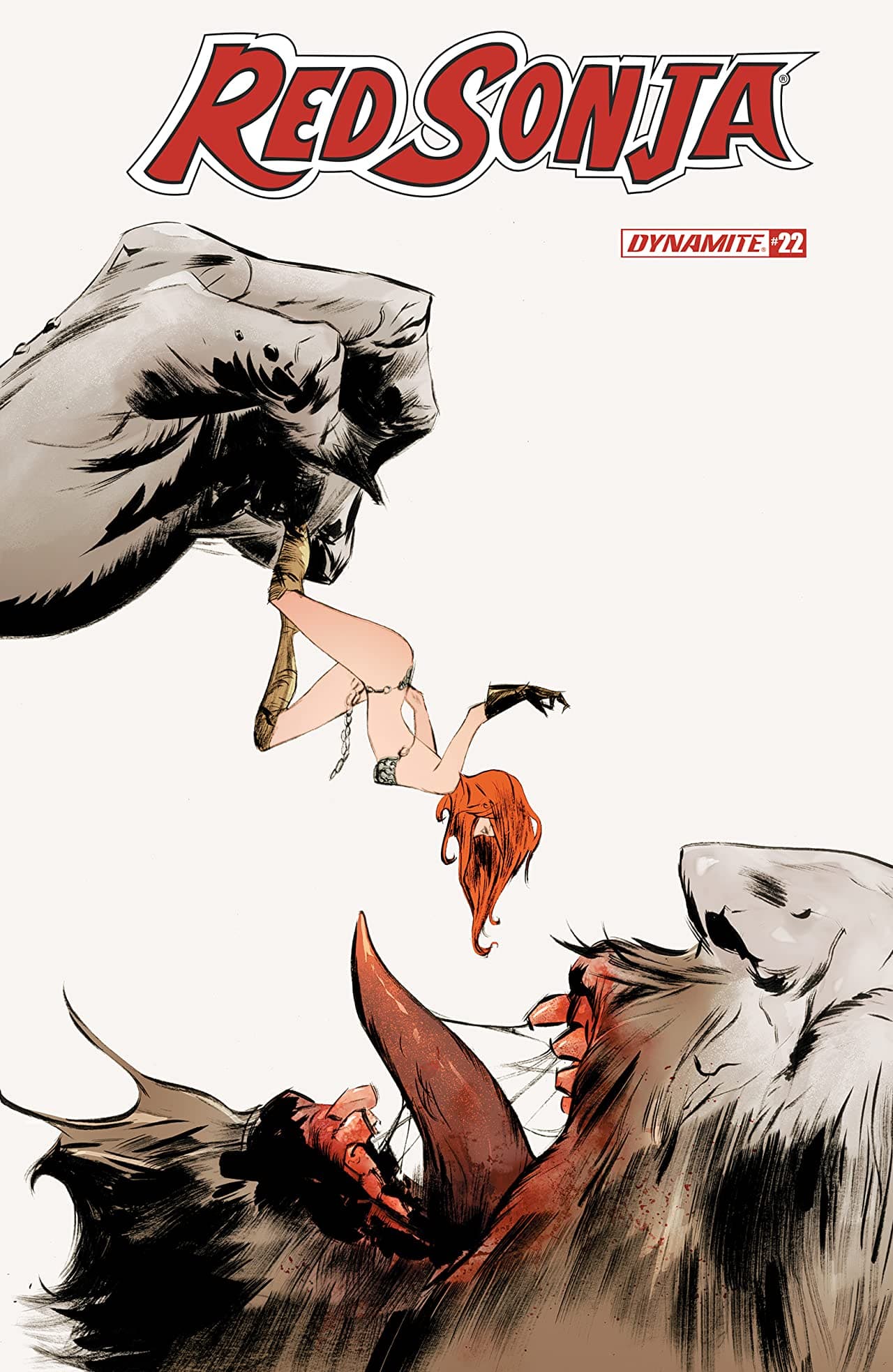 Red Sonja #22 cover