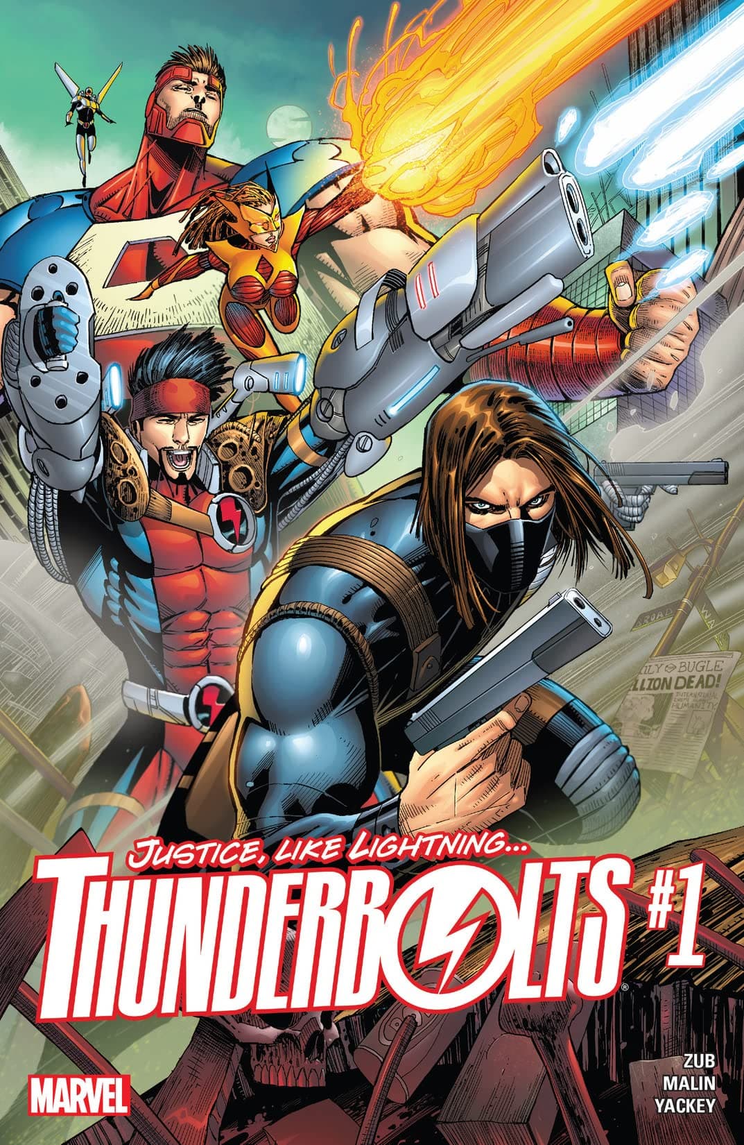 Thunderbolts cover — © Marvel Comics