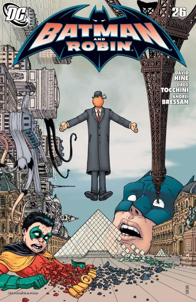 Batman and Robin #26 cover