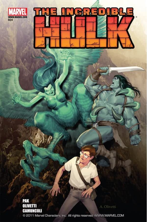 Incredible Hulk #604 cover