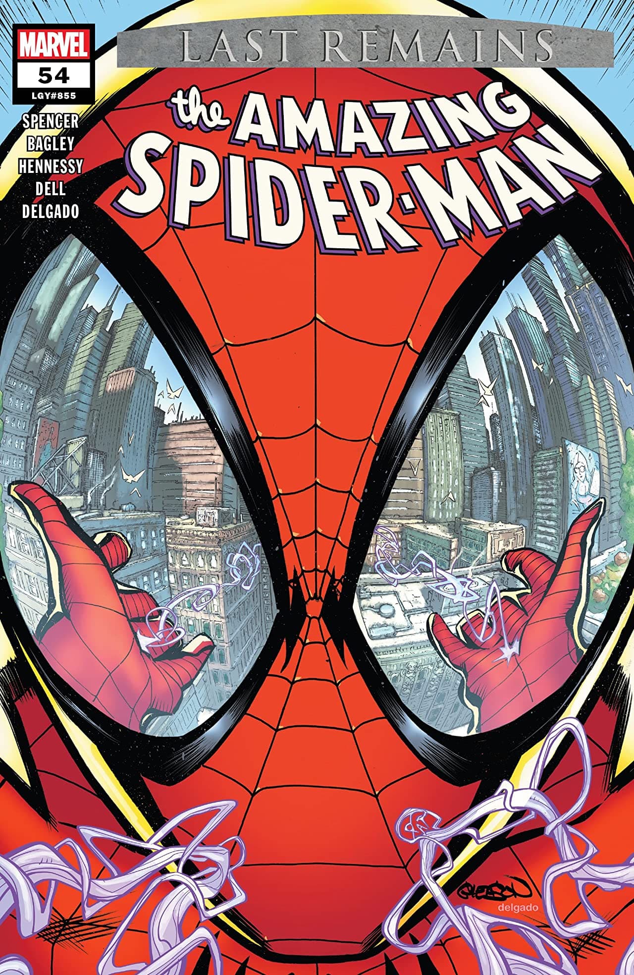 The Amazing Spider-Man #54 cover