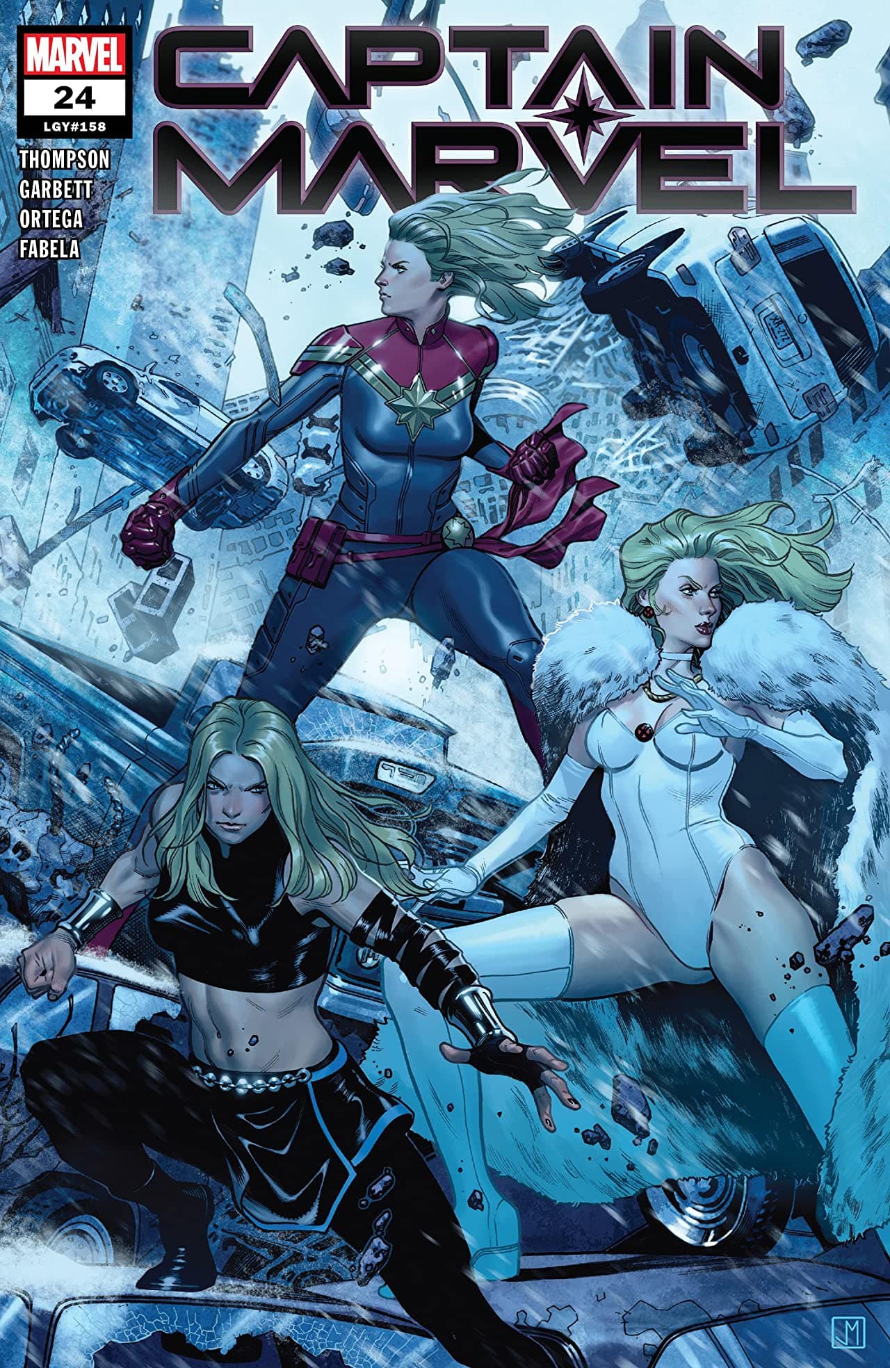 Captain Marvel #24 cover