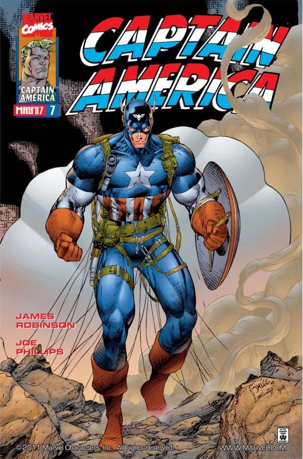 Captain America #7 cover
