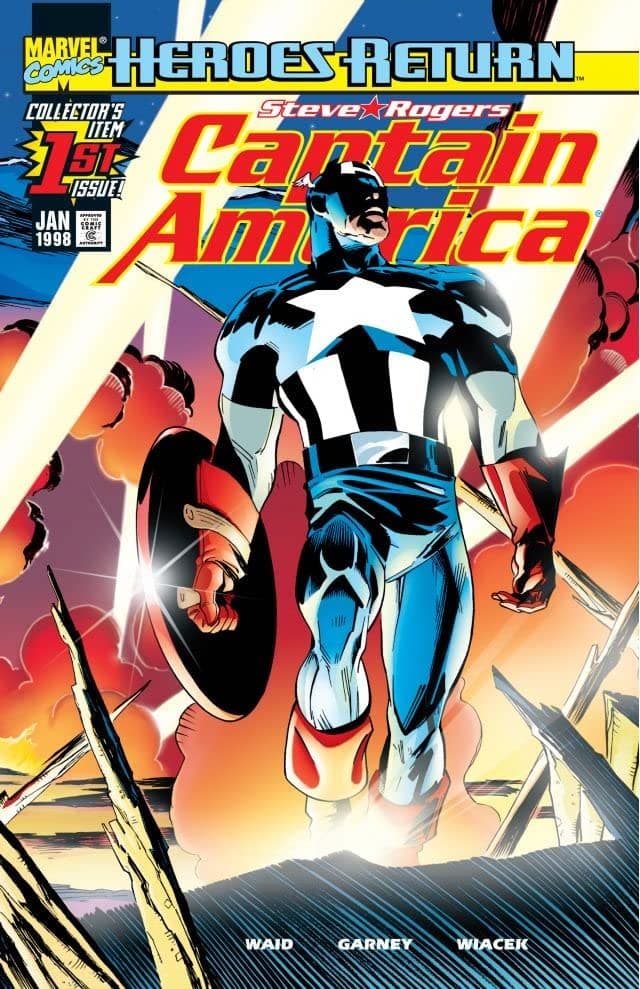 Captain America #1 cover