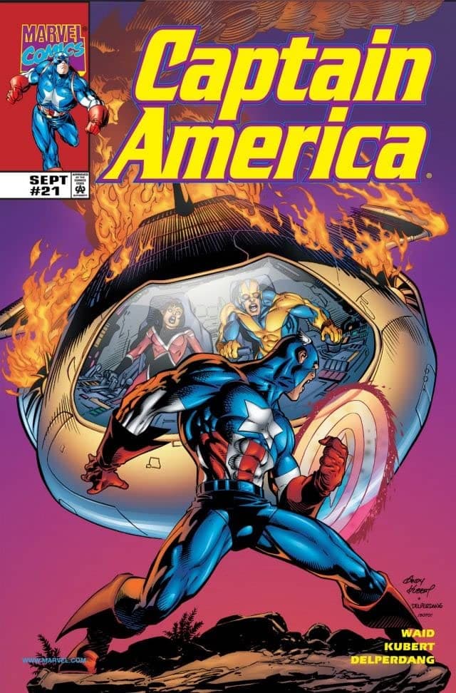 Captain America #21 cover