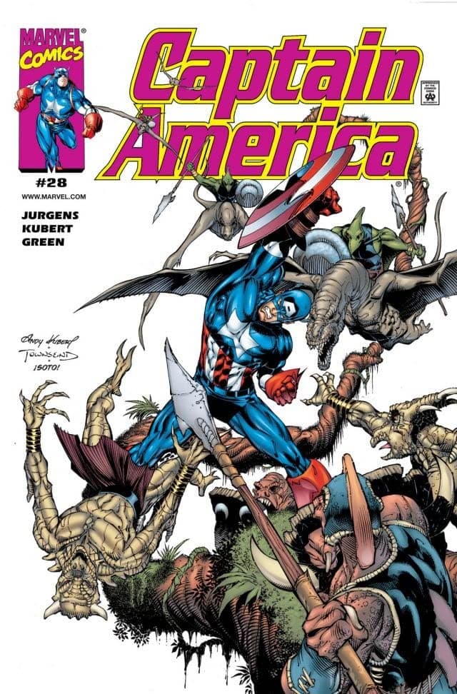 Captain America #28 cover