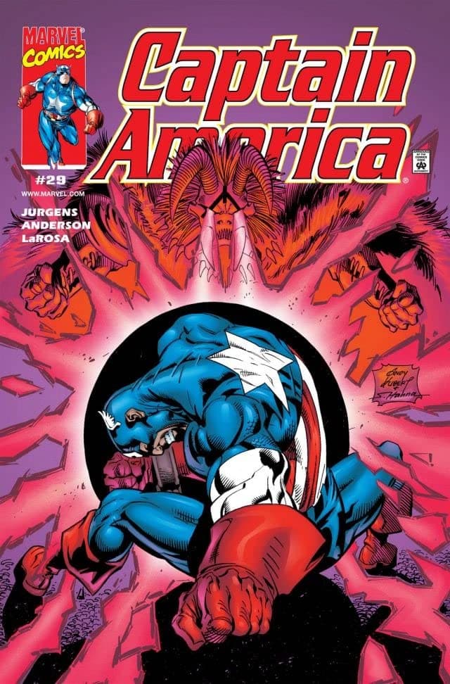Captain America #29 cover