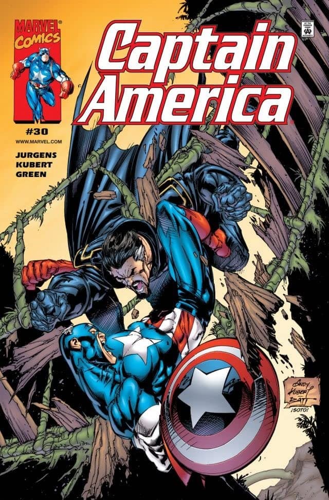 Captain America #30 cover