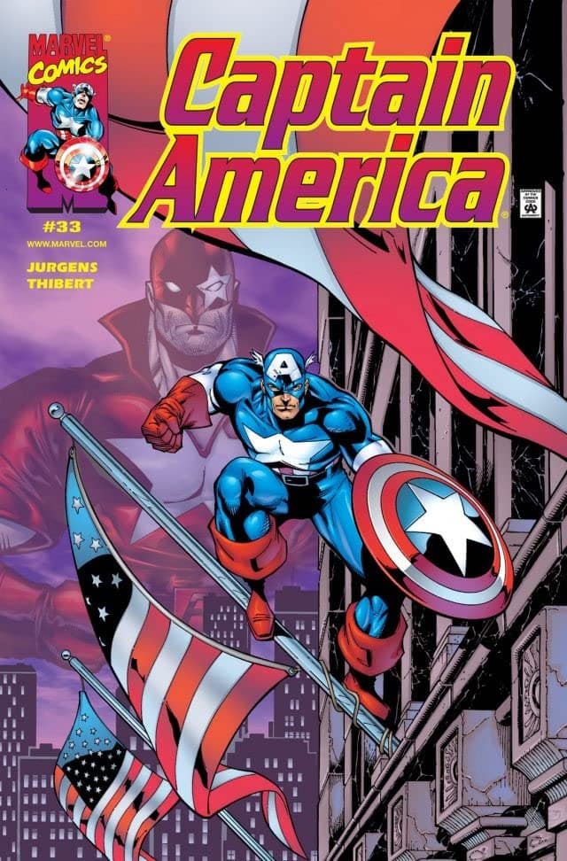 Captain America #33 cover