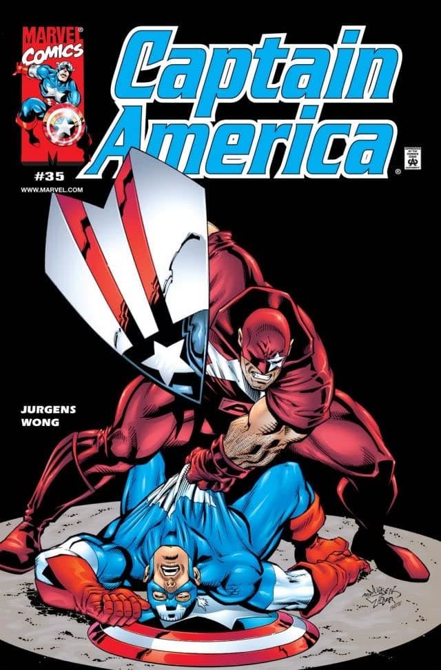 Captain America #35 cover