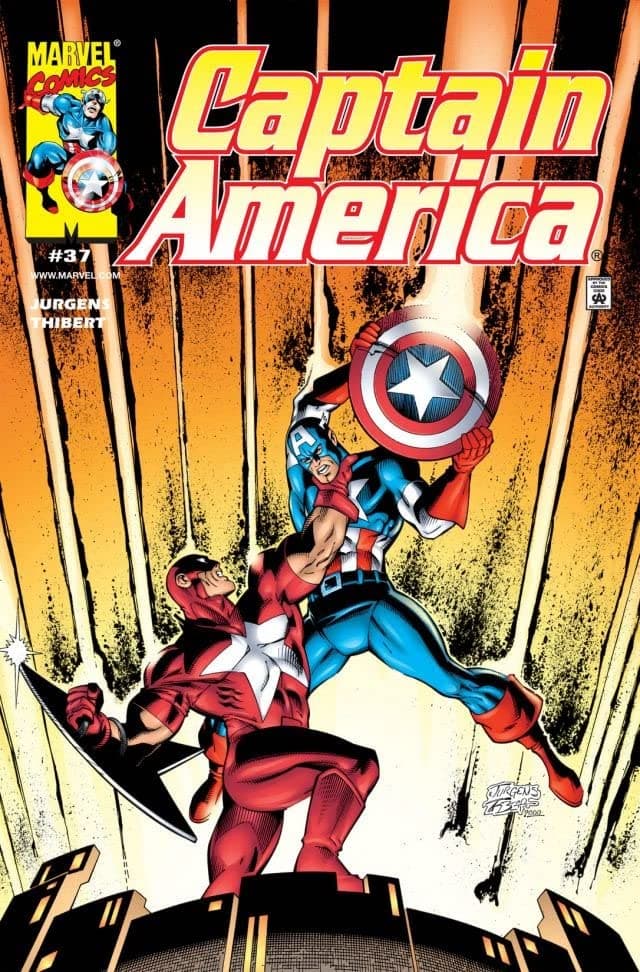 Captain America #37 cover