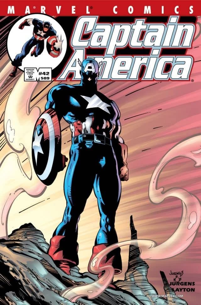 Captain America #42 cover