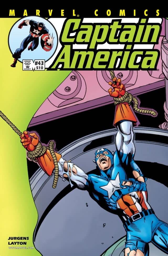 Captain America #43 cover