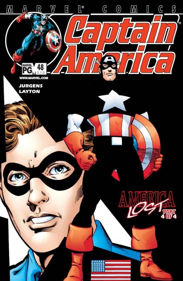 Captain America #48 cover