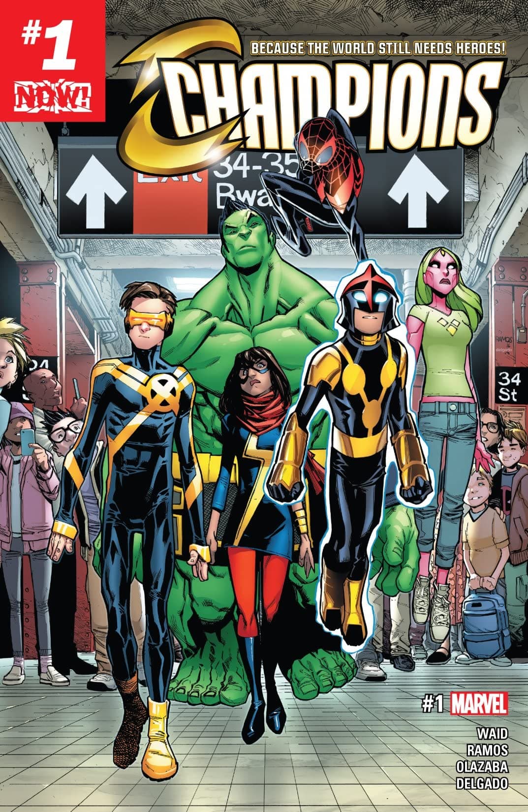 Champions cover — © Marvel Comics