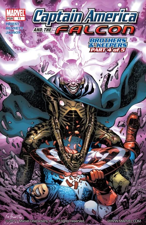 Captain America & the Falcon #11 cover