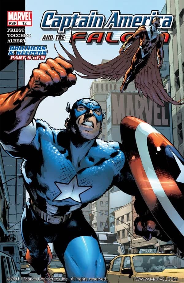 Captain America & the Falcon #12 cover