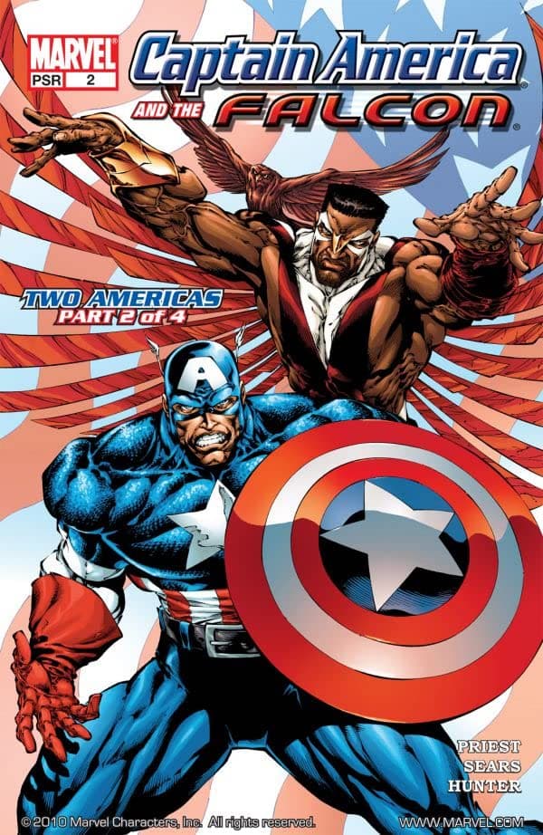 Captain America & the Falcon #2 cover