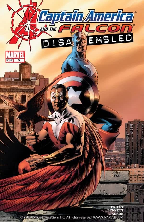 Captain America & the Falcon #5 cover