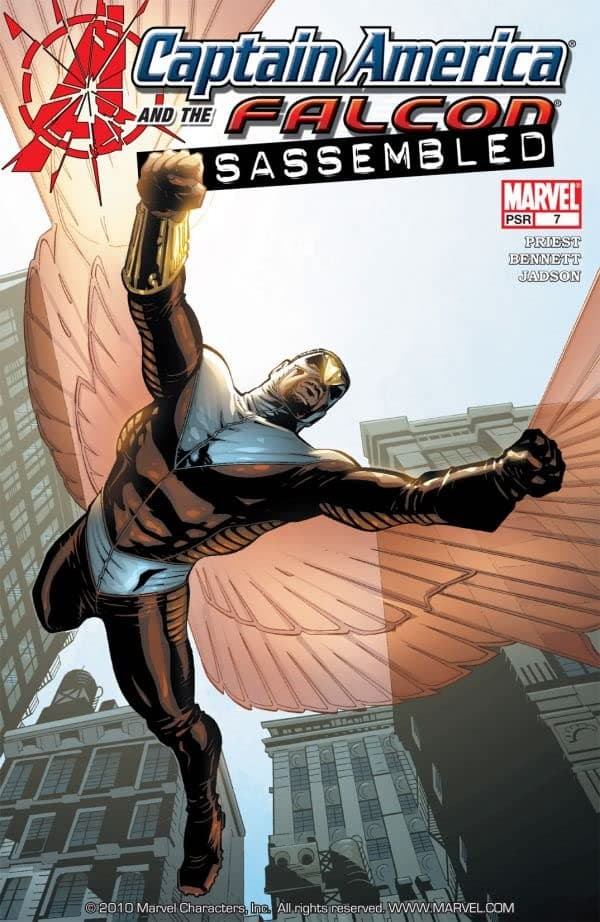 Captain America & the Falcon #7 cover