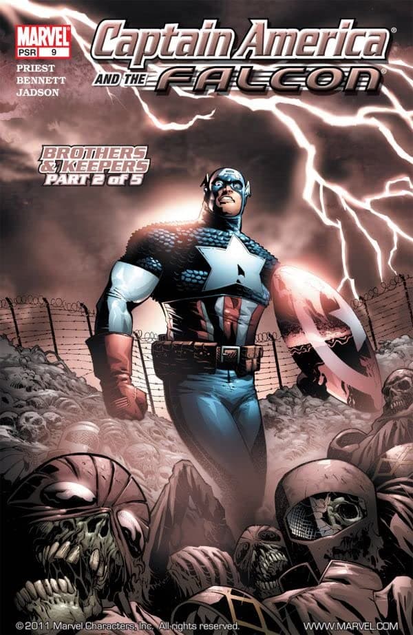 Captain America & the Falcon #9 cover