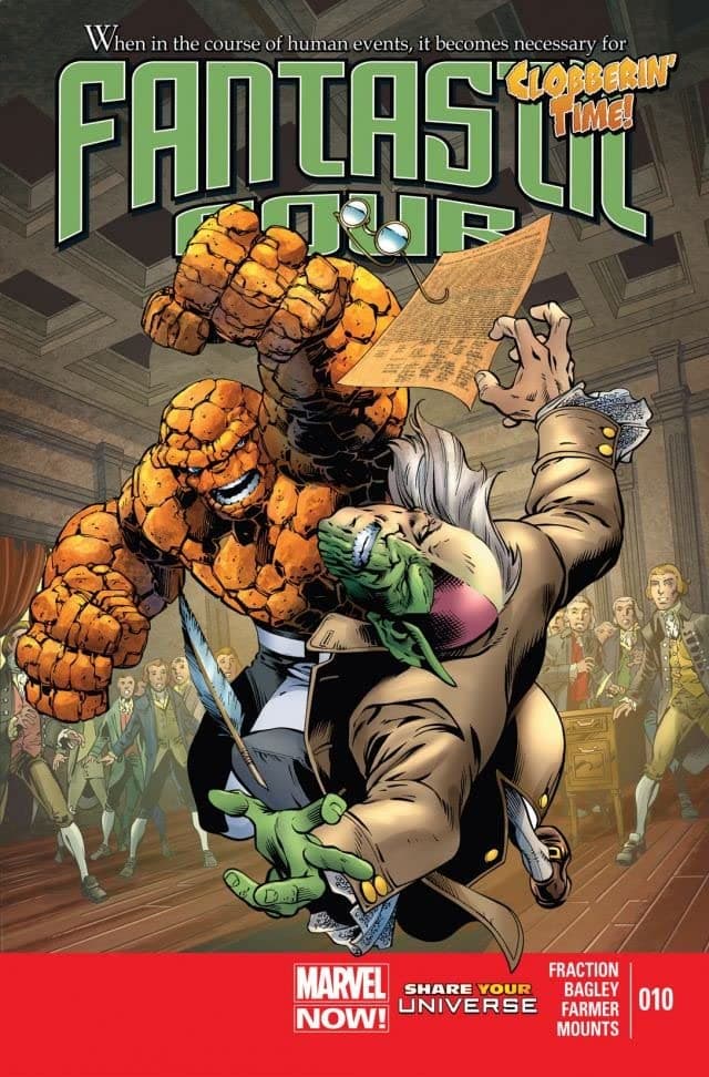 Fantastic Four #10 cover