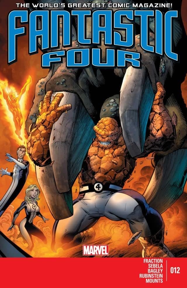 Fantastic Four #12 cover