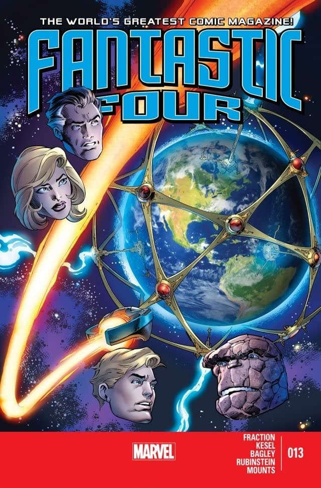 Fantastic Four #13 cover