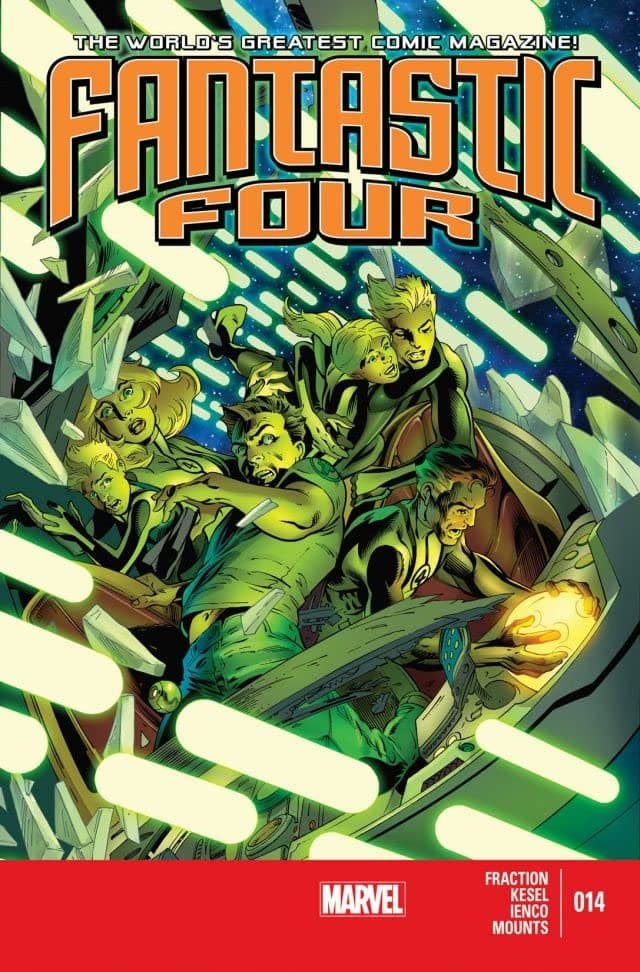 Fantastic Four #14 cover