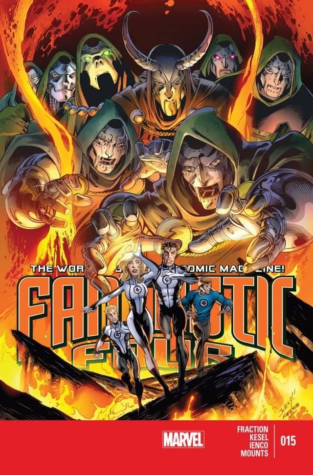 Fantastic Four #15 cover
