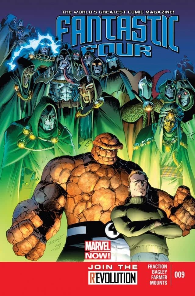 Fantastic Four #9 cover