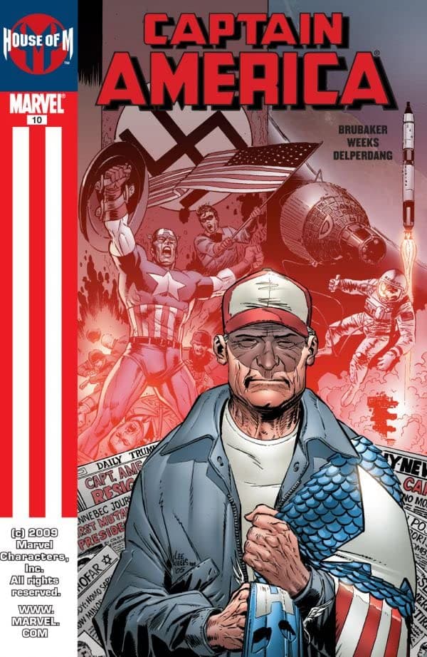 Captain America #10 cover
