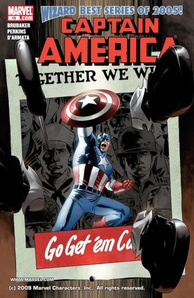 Captain America #15 cover