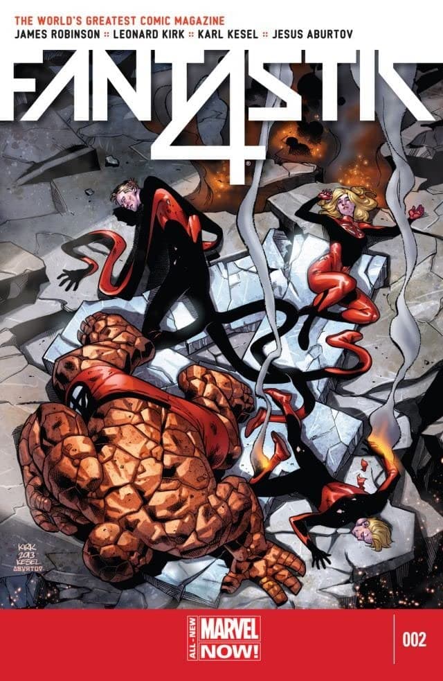 Fantastic Four #2 cover