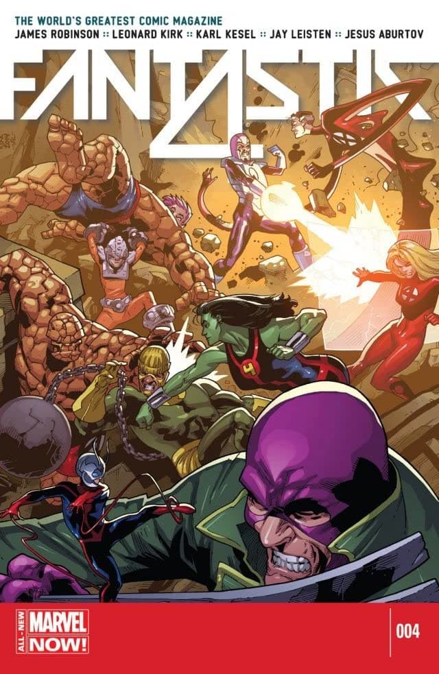Fantastic Four #4 cover