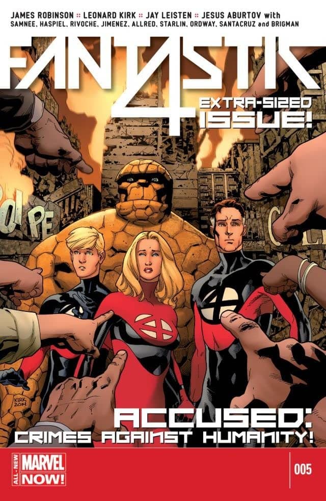 Fantastic Four #5 cover