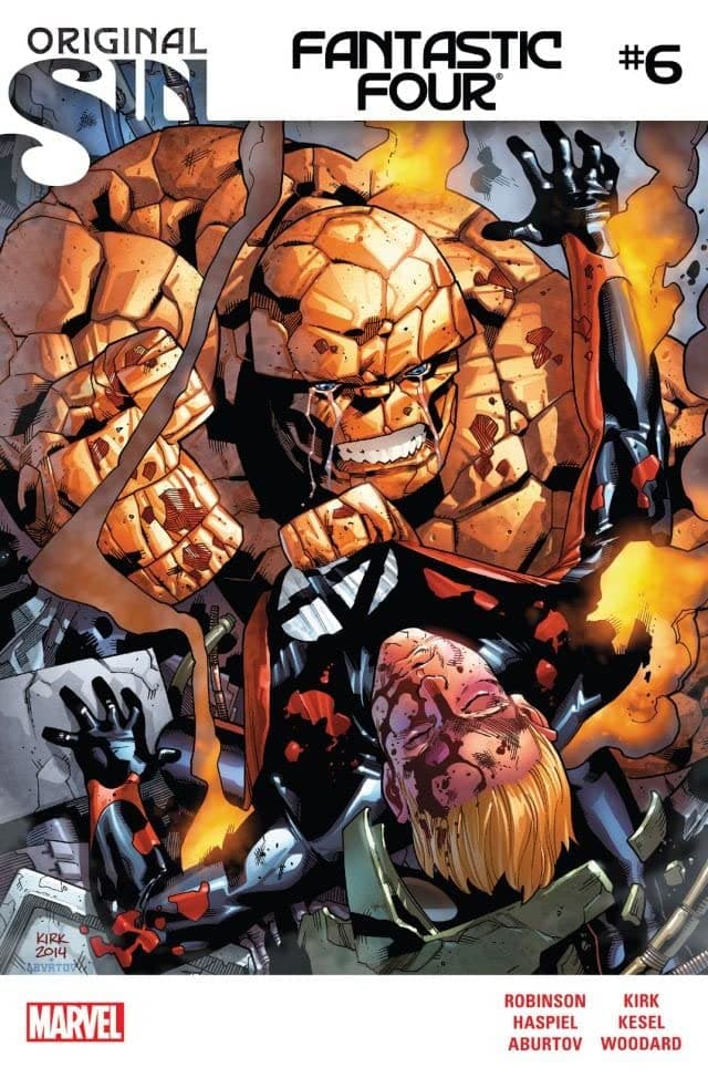 Fantastic Four #6 cover
