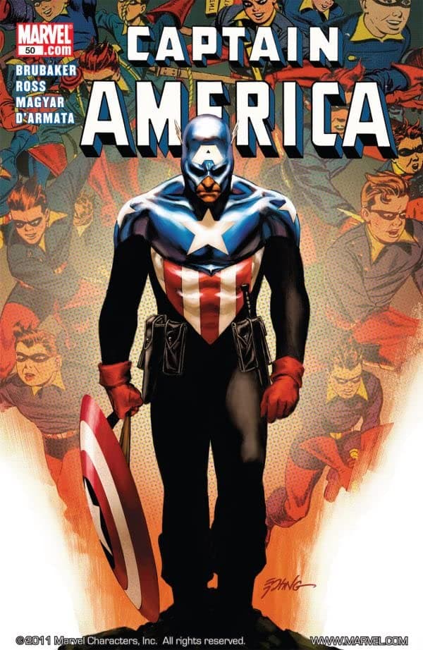 Captain America #50 cover