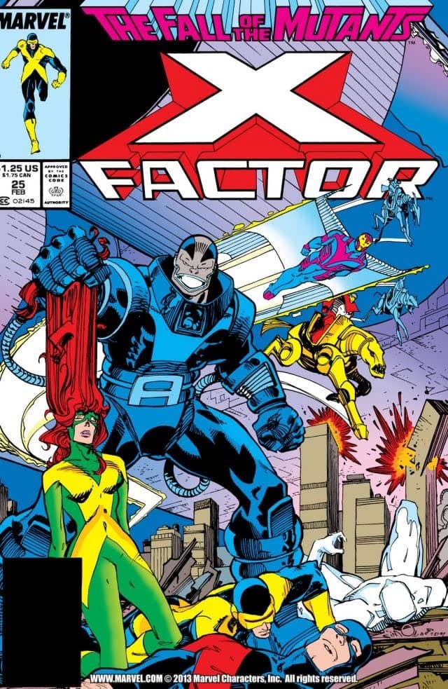 X-Factor #25 cover