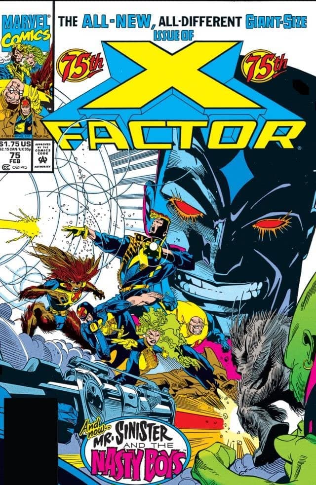 X-Factor #75 cover