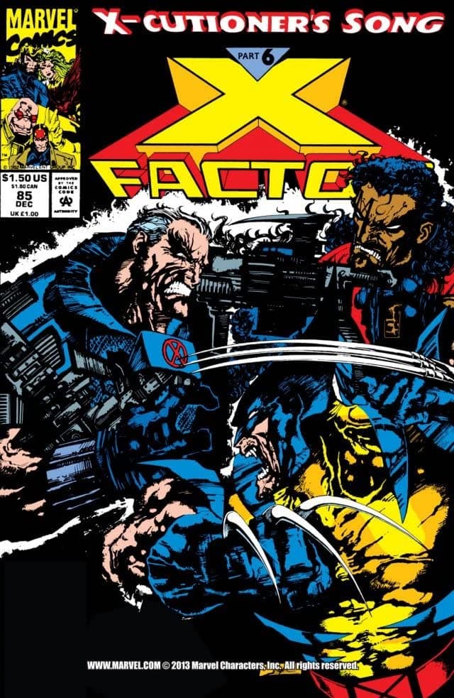 X-Factor #85 cover