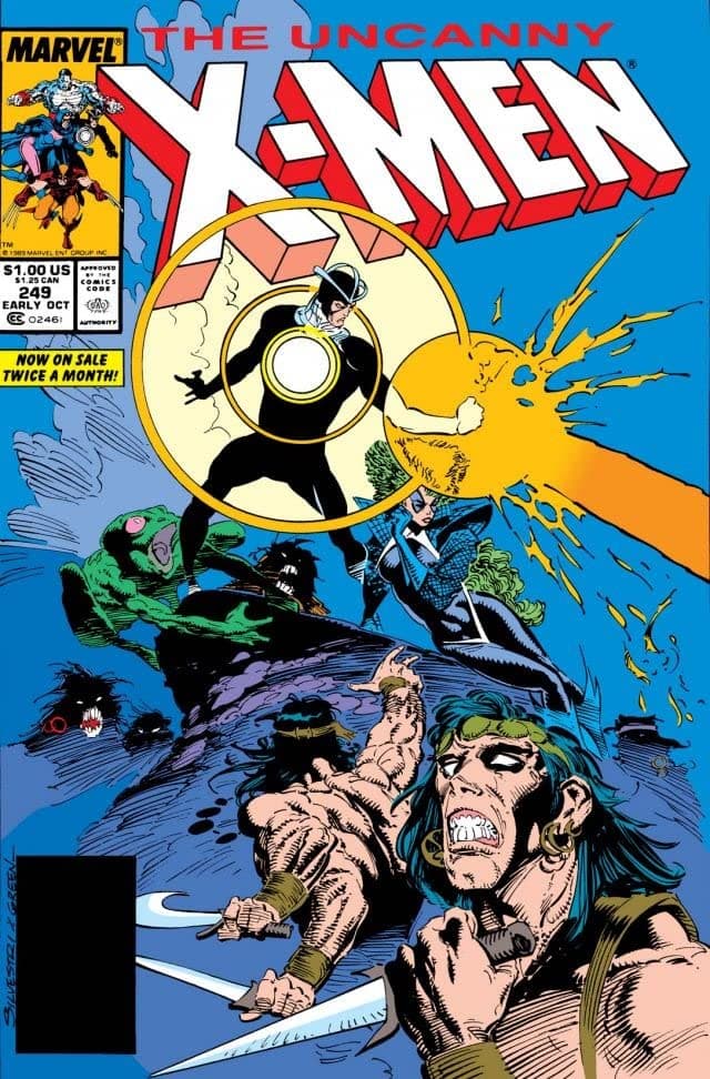 The Uncanny X-Men #249 cover