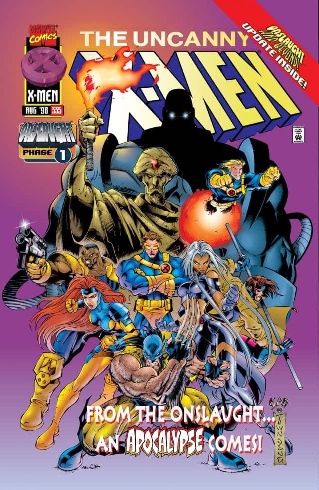 The Uncanny X-Men #335 cover
