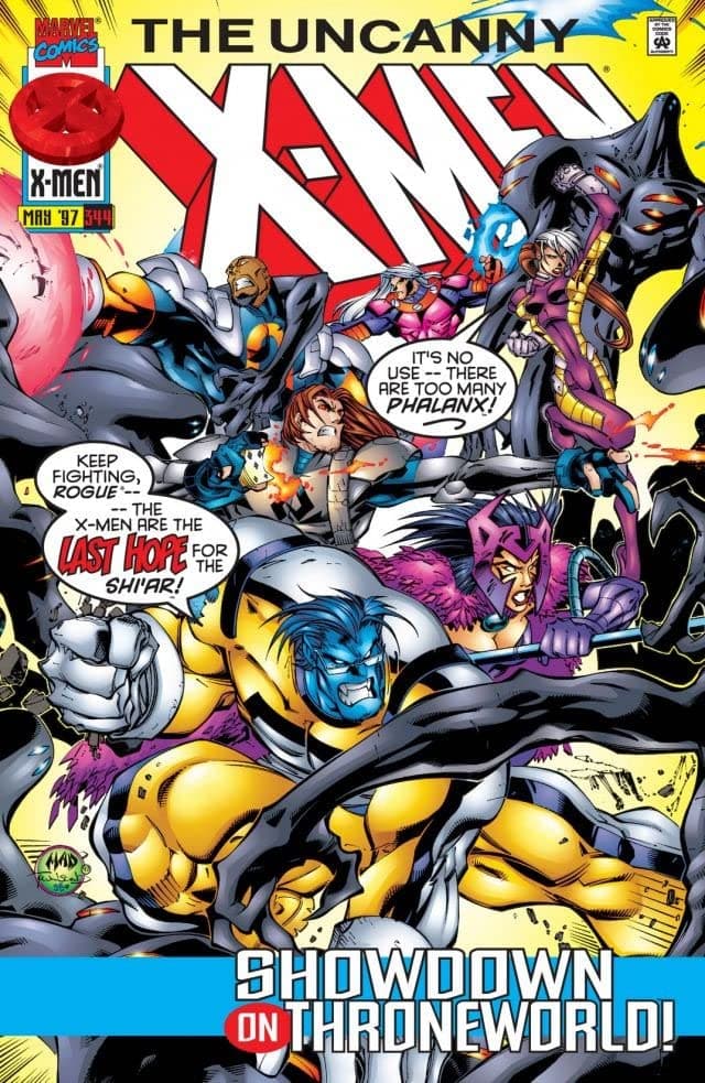 The Uncanny X-Men #344 cover