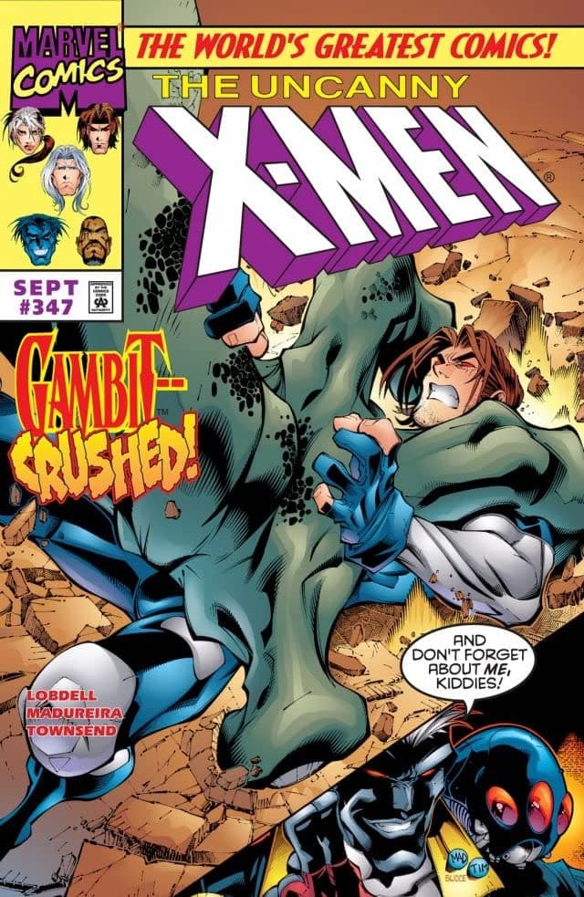 The Uncanny X-Men #347 cover